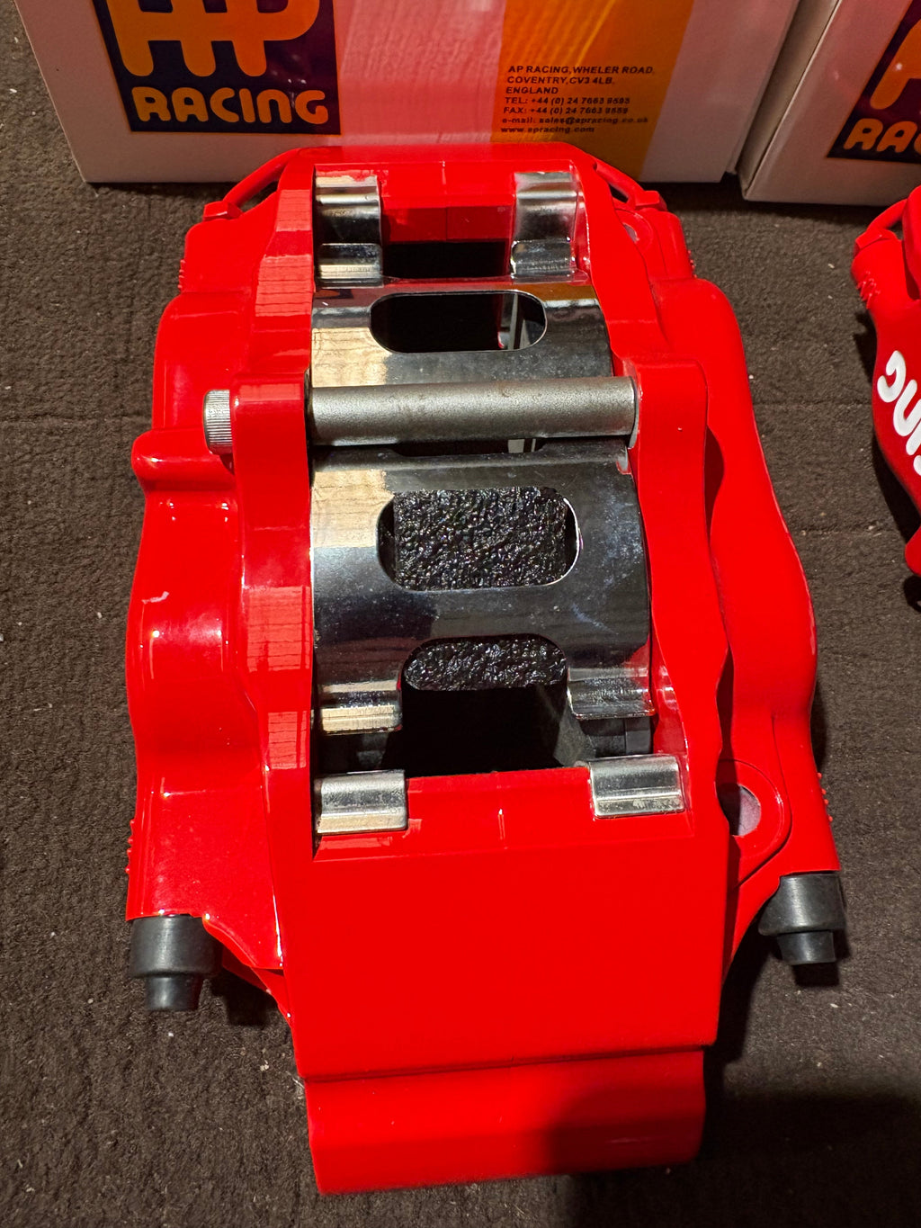 R53 AP BRAKE UPGRADE KIT 4 POT CALIPERS WITH 2 PIECE DISCS