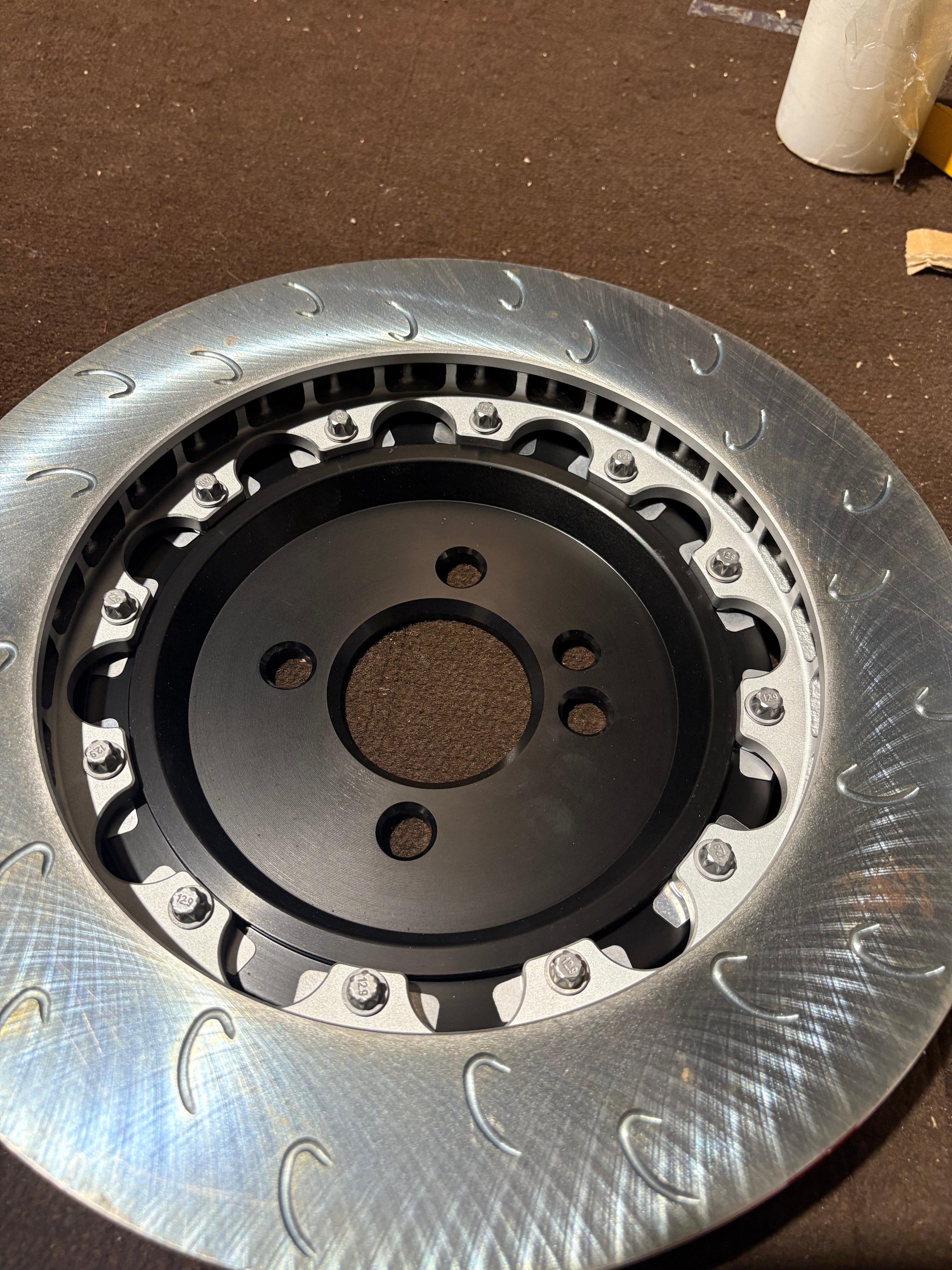 R53 AP BRAKE UPGRADE KIT 4 POT CALIPERS WITH 2 PIECE DISCS