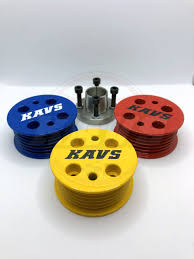 KAVS-SC17Y W11  KAVS SUPERCHARGER PULLEY 17% YELLOW