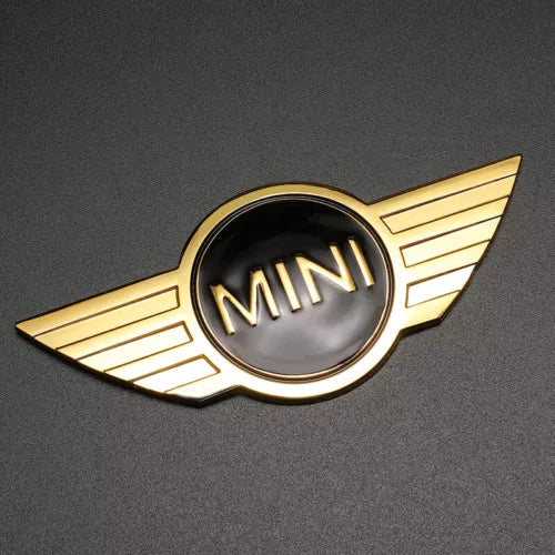 WINGGB R53 MINI WINGED BADGE GOLD ON BLACK